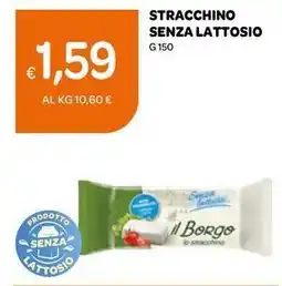 Ekom Stracchino senza lattosio offerta
