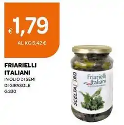 Ekom Friarielli italiani in olio di semi di girasole offerta