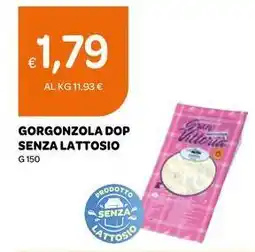 Ekom Gorgonzola dop senza lattosio offerta