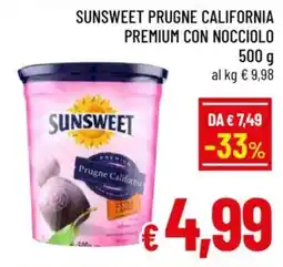 A&O Sunsweet prugne california premium con nocciolo offerta