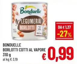 A&O Bonduelle borlotti cotti al vapore offerta