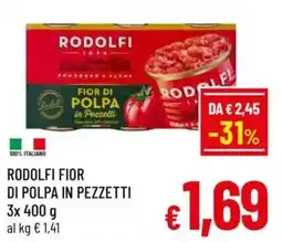 A&O Rodolfi fior di polpa in pezzetti offerta