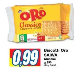 Prix Quality Biscotti Oro SAIWA Classici offerta