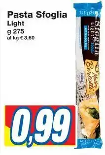 Prix Quality Pasta Sfoglia Light offerta