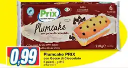 Prix Quality Plumcake PRIX 6 pezzi offerta