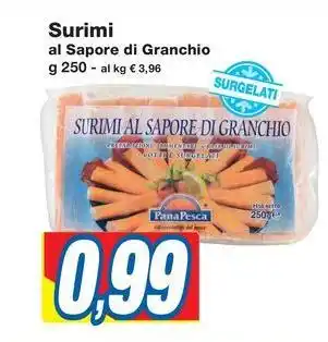Prix Quality Surimi al Sapore di Granchio offerta
