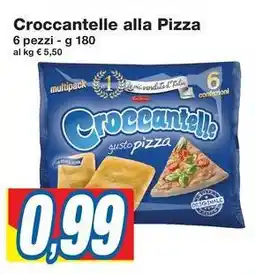 Prix Quality Croccantelle alla Pizza 6 pezzi offerta