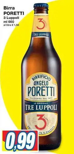 Prix Quality Birra PORETTI 3 Luppoli offerta