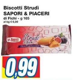 Prix Quality Biscotti Strudì SAPORI & PIACERI offerta