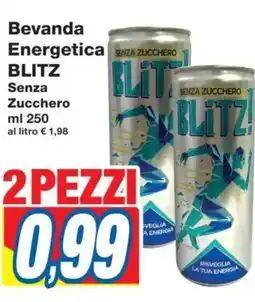 Prix Quality Bevanda Energetica BLITZ 2 pezzi offerta