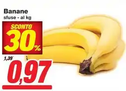 Prix Quality Banane sfuse offerta