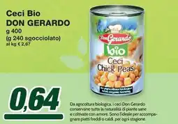 Prix Quality Ceci Bio DON GERARDO offerta