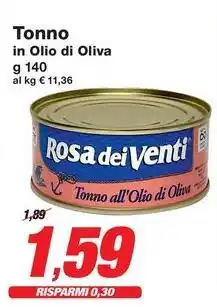 Prix Quality Tonno Tonno all'Olio di Oliva offerta
