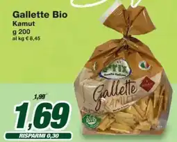 Prix Quality Gallette Bio Kamut offerta