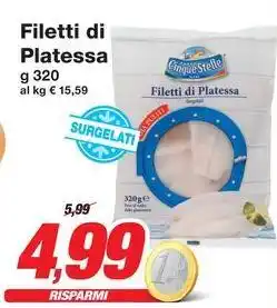 Prix Quality Filetti di Platessa offerta