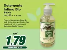 Prix Quality Detergente Intimo Bio Salvia offerta