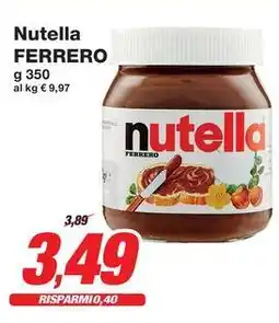 Prix Quality Nutella FERRERO offerta