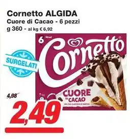 Prix Quality Cornetto ALGIDA offerta