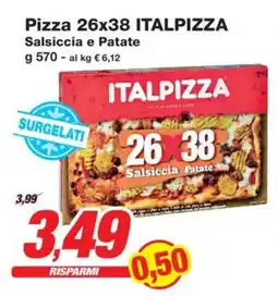 Prix Quality Pizza 26x38 ITALPIZZA offerta
