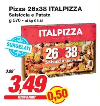 Prix Quality Pizza 26x38 ITALPIZZA offerta