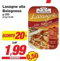 Prix Quality Lasagne alla Bolognese offerta