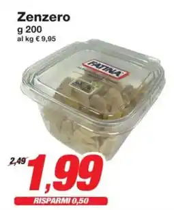 Prix Quality Zenzero FATINA offerta