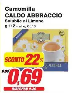Prix Quality Camomilla CALDO ABBRACCIO offerta