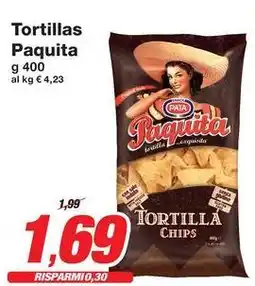 Prix Quality Tortillas Paquita offerta