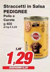 Prix Quality Straccetti in Salsa PEDIGREE offerta