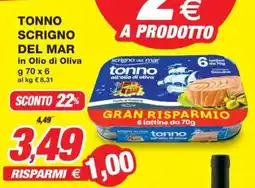 Prix Quality Tonno scrigno DEL MAR offerta