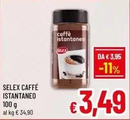 A&O Selex caffé istantaneo offerta
