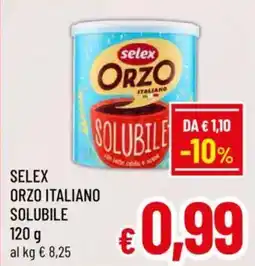 A&O Selex orzo italiano solubile offerta