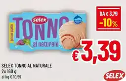 A&O Selex tonno al naturale offerta