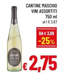 A&O Cantine maschio vini assortiti offerta