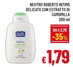 A&O Neutro roberts intimo delicato con estratto di camomilla offerta