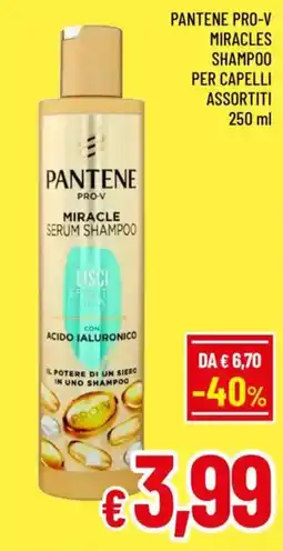 A&O Pantene pro-v miracles shampoo per capelli offerta