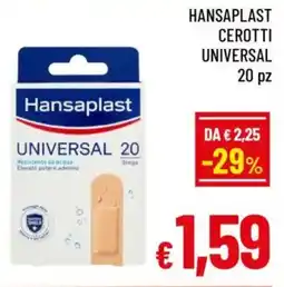A&O Hansaplast cerotti universal offerta