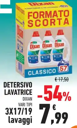 Conad Superstore Detersivo lavatrice DIXAN offerta