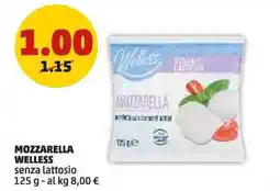 PENNY Mozzarella WELLESS offerta
