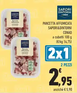 Conad Superstore Pancetta affumicata SAPORI&DINTORNI CONAD offerta