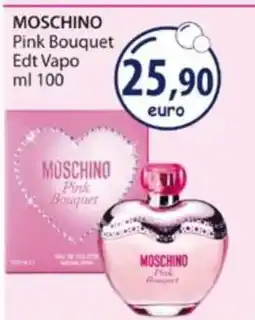 Acqua & Sapone MOSCHINO Pink Bouquet Edt Vapo ml 100 offerta