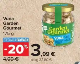 Carrefour Vuna Garden Gourmet offerta