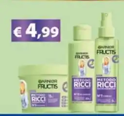 Acqua & Sapone Garnier Fructis Metodo Ricci offerta