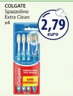Acqua & Sapone COLGATE Spazzolino Extra Clean x4 offerta