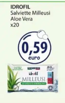 Acqua & Sapone IDROFIL Salviette Milleusi Aloe Vera x20 offerta
