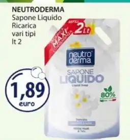 Acqua & Sapone NEUTRODERMA Sapone Liquido offerta