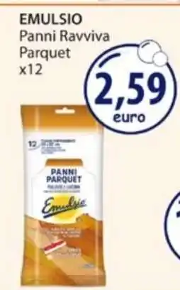 Acqua & Sapone EMULSIO Panni Ravviva Parquet x12 offerta