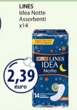Acqua & Sapone LINES Idea Notte Assorbenti x14 offerta