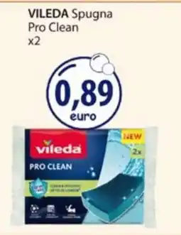 Acqua & Sapone VILEDA Spugna Pro Clean x2 offerta