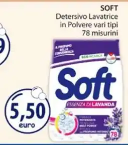 Acqua & Sapone SOFT Detersivo Lavatrice offerta